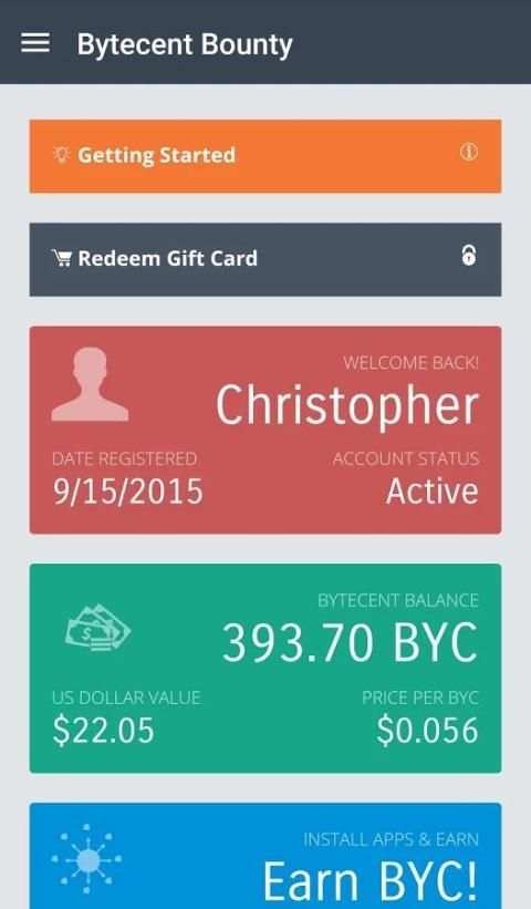Bytecent Bounty скриншот 5