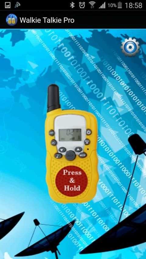 Walkie Talkie Pro 3 تصوير الشاشة