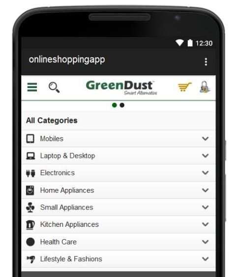 Secara online Apps Shopping screenshot 5