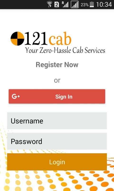 121Cab 7 تصوير الشاشة