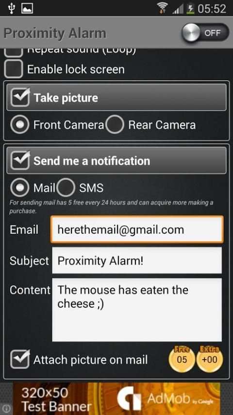 Proximity Alarm screenshot 7