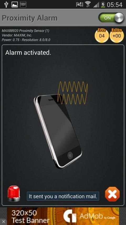 Proximity Alarm screenshot 4