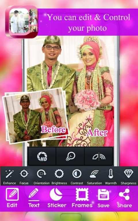 Hijab Wedding Couple 5 تصوير الشاشة