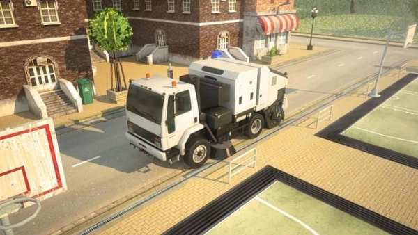 3D Garbage Truck Parking Game screenshot 2