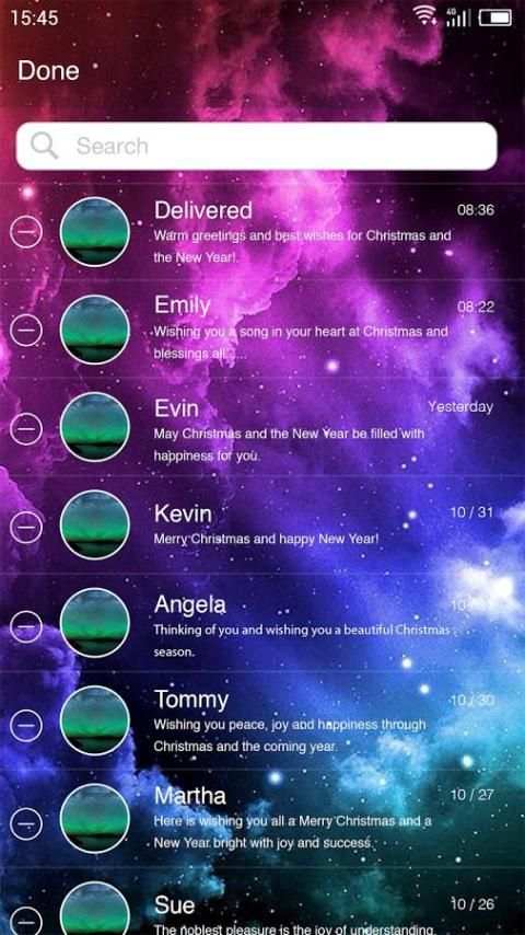 Color Galaxy - Messaging 7 скриншот 4