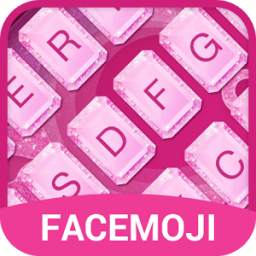 Glitter Emoji Keyboard Theme