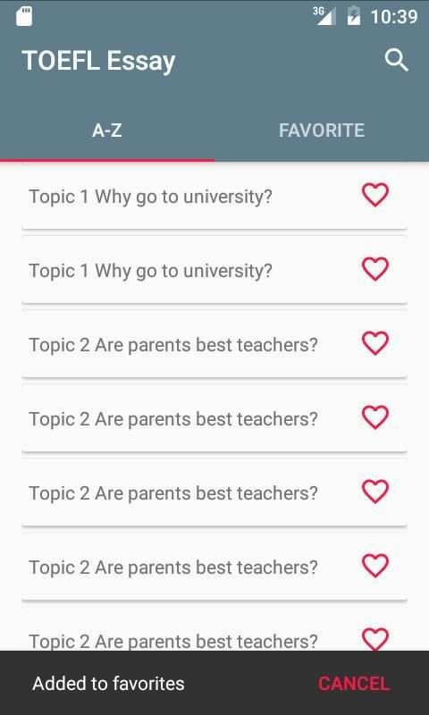 Toefl Essay screenshot 3