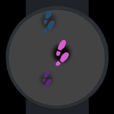 Foott Print Watch Face screenshot 4
