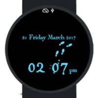 Foott Print Watch Face