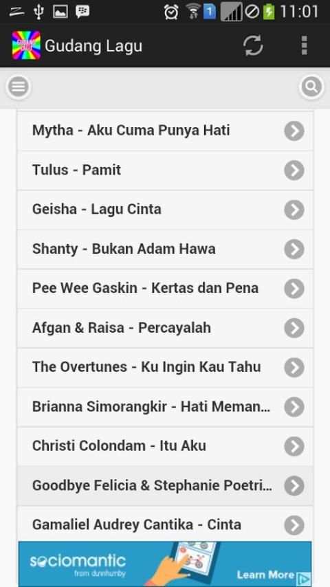 Gudang Lagu screenshot 4
