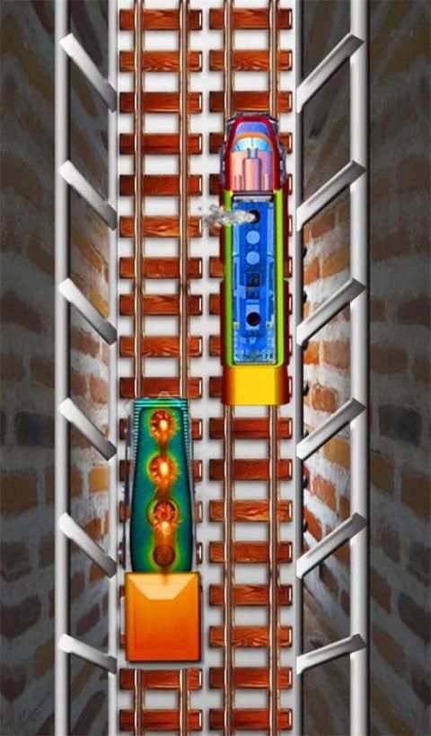 Train Driving Racing Rush 2D 3 تصوير الشاشة