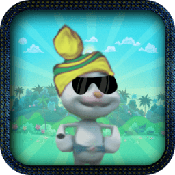 akilli Talking dancing tavsan icon