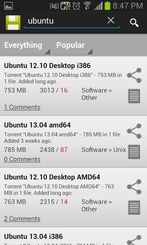 TOKEN - Torrent Finder screenshot 3