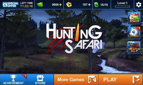 Berburu ditaman Safari screenshot 2