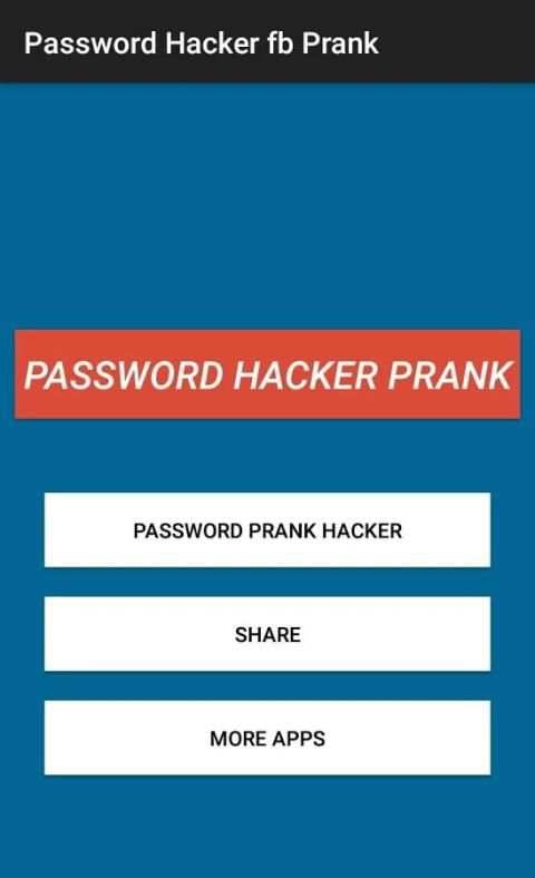 Password Fb Hacker Prank скриншот 5