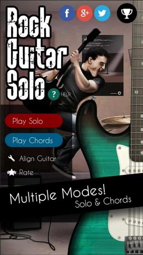 Rock Guitar Solo 10 تصوير الشاشة