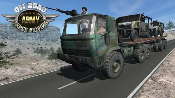 Off Road Army Truck Driving screenshot 12
