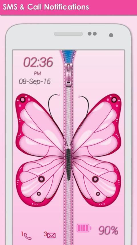 Butterfly Zipper Lock screenshot 3