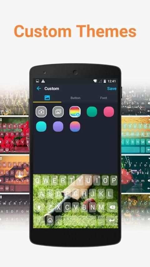 Crickey Keyboard Free Stickers screenshot 3