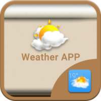 Wood - Weather Widget