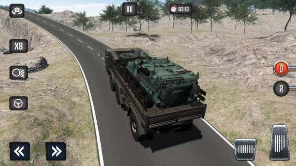 Off Road Army Truck Driving screenshot 10