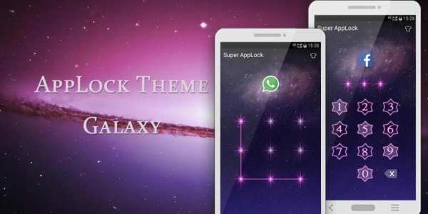 Applock Theme Galaxy 3 تصوير الشاشة