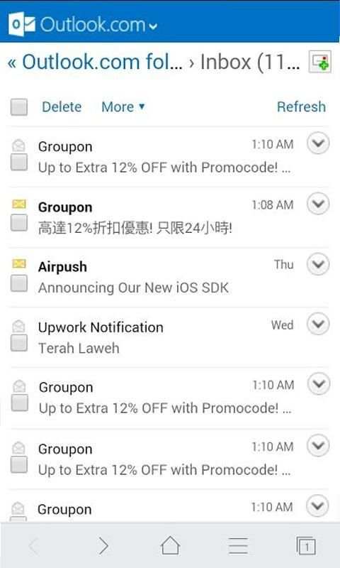 Connect for Hotmail screenshot 3