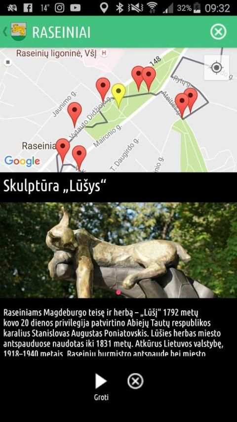 Raseiniai tour screenshot 1