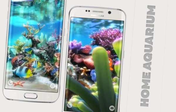 Home Aquarium Live Wallpaper 1 تصوير الشاشة
