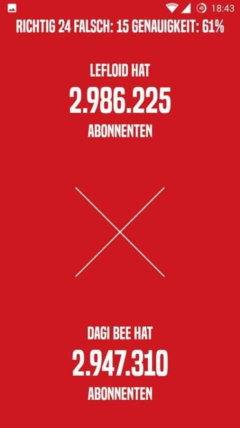 Abonnenten Quiz für YouTube screenshot 3