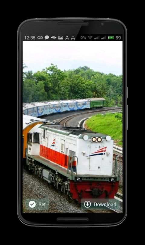 Foto Kereta Api Indonesia screenshot 1