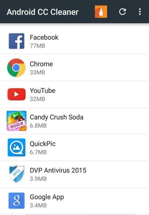 Android CC Cleaner screenshot 3