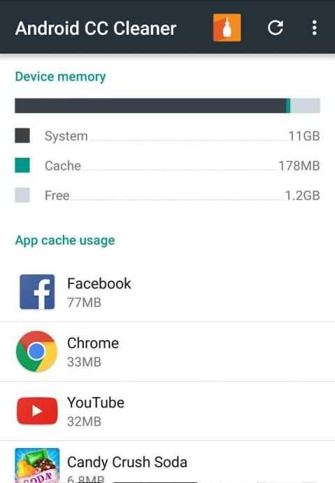 Android CC Cleaner screenshot 4