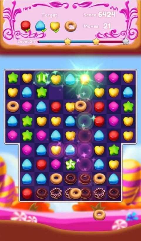 cookie crush star screenshot 1