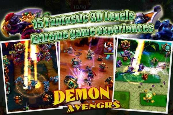 Demon Avengers TD स्क्रीनशॉट 9
