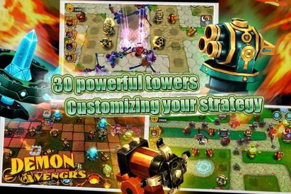 Demon Avengers TD स्क्रीनशॉट 8