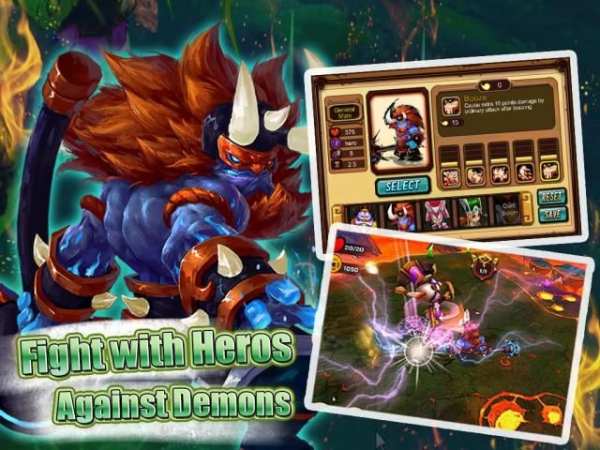 Demon Avengers TD स्क्रीनशॉट 1