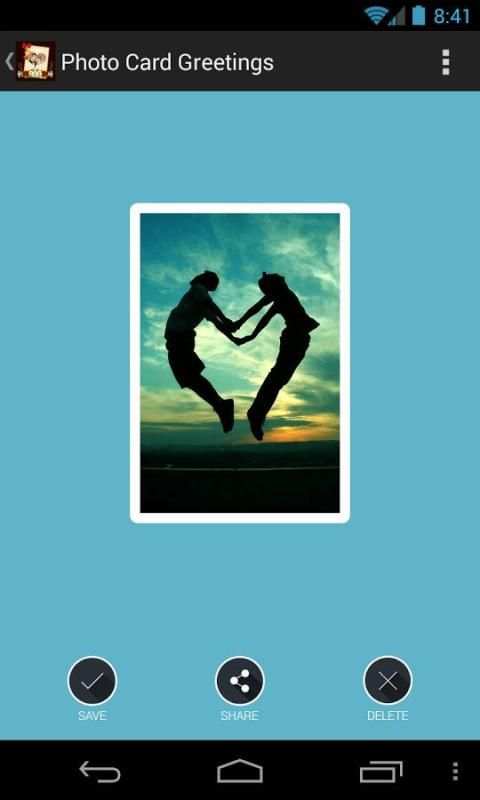 Photo Card Greetings 1 تصوير الشاشة