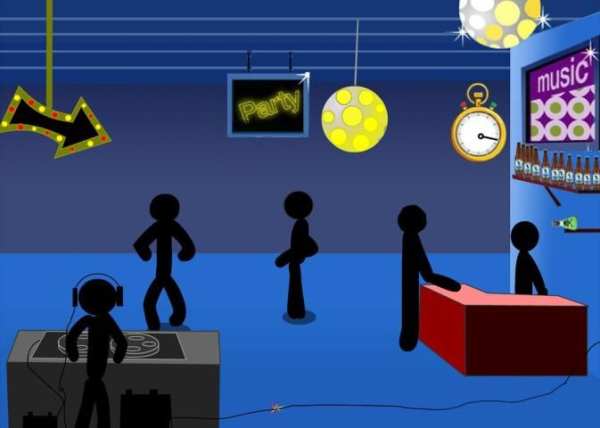 Stickman Death Party screenshot 1