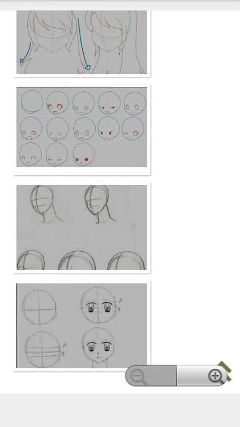 Anime Draw Offline Tutorials скриншот 1
