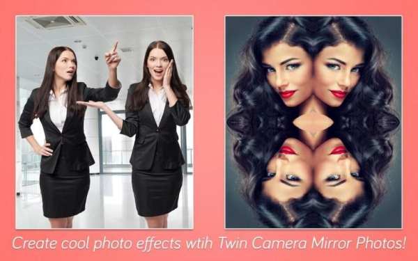 Twin Camera Mirror Photo скриншот 2
