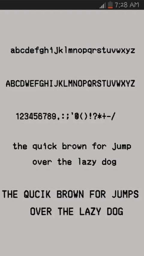 Zawgyi Free Fonts Changer 1 تصوير الشاشة
