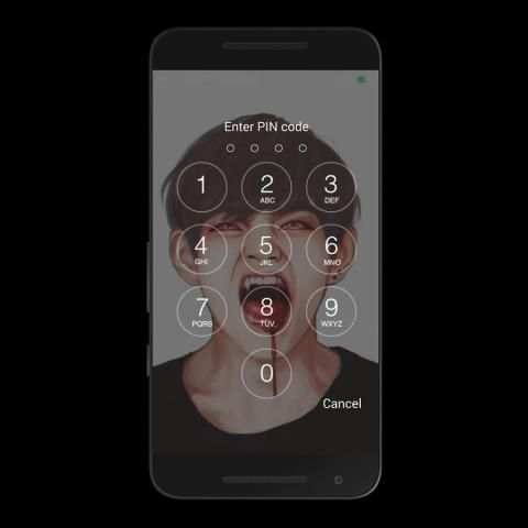 KPOP Lock screen скриншот 1
