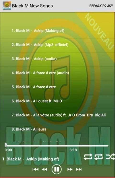 Black M New Songs скриншот 7