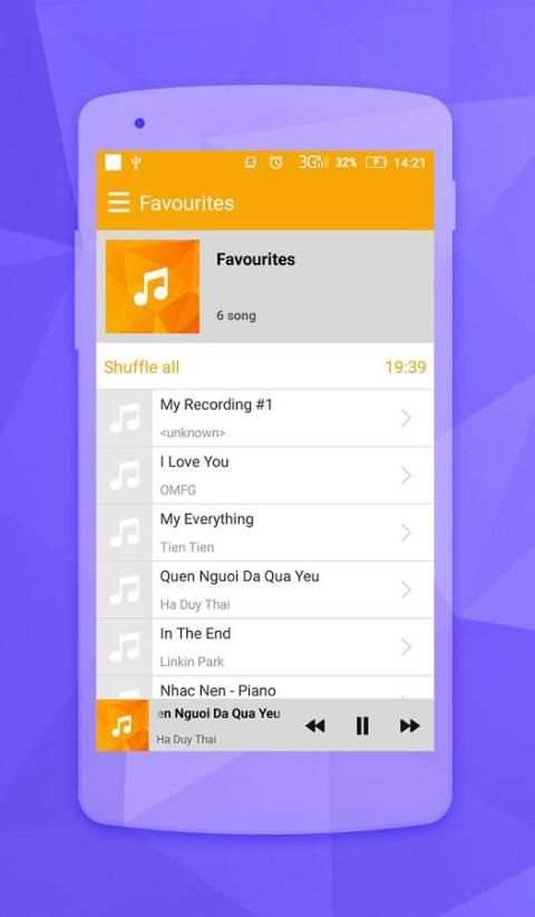 Music Style Asus ZenUI screenshot 2