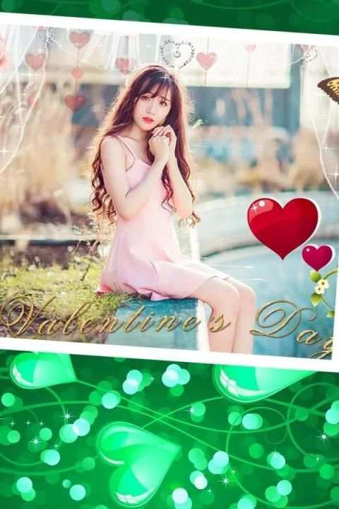 Valentine Day Photo Frames स्क्रीनशॉट 1