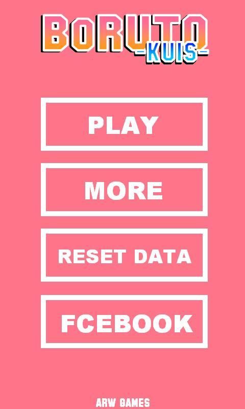 Kuis Boruto 2 تصوير الشاشة
