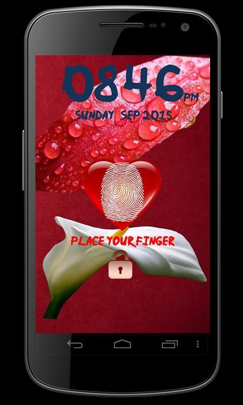 Love Fingerprint Lock Prank screenshot 3
