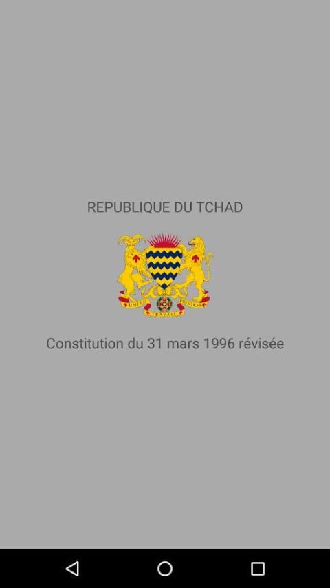 La Constitution du Tchad screenshot 8