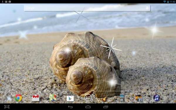 Sea shell Live Wallpaper screenshot 3